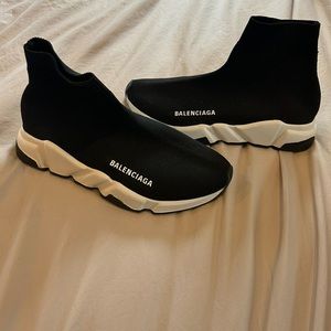 New Size 38 Balenciaga Sneakers black
